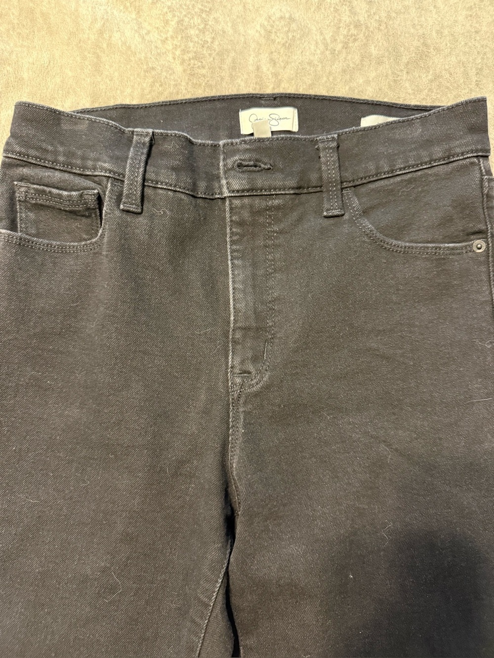 Jessica Simpson Black Bootcut Jeans Women’s Size 8 Stretch Denim 30” Inseam - Picture 3 of 10